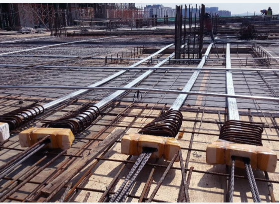 Construction closeup